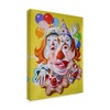 Trademark Fine Art D. Rusty Rust 'Clown Portrait' Canvas Art, 18x24 ALI25943-C1824GG